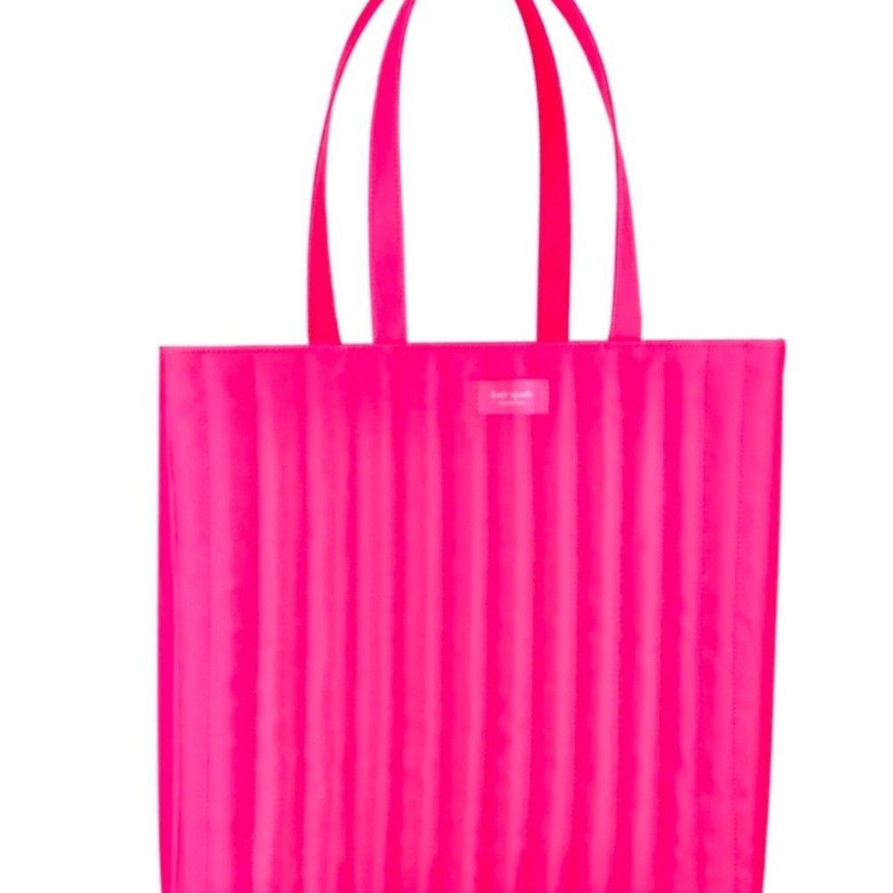 Kate Spade Quilted Pink Tote Bag NWT